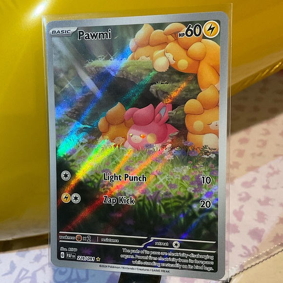 PALDEAN FATES Pawmi IR/UR S&V 2024 - Picture 3 of 8